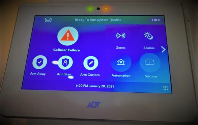 Why Does My Adt Alarm Say Cellular Failure